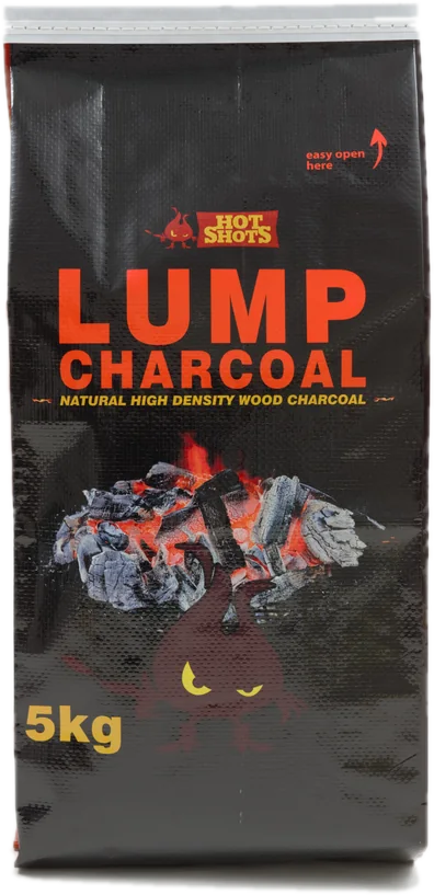 Hot Shots Lump Charcoal 5kg bag
