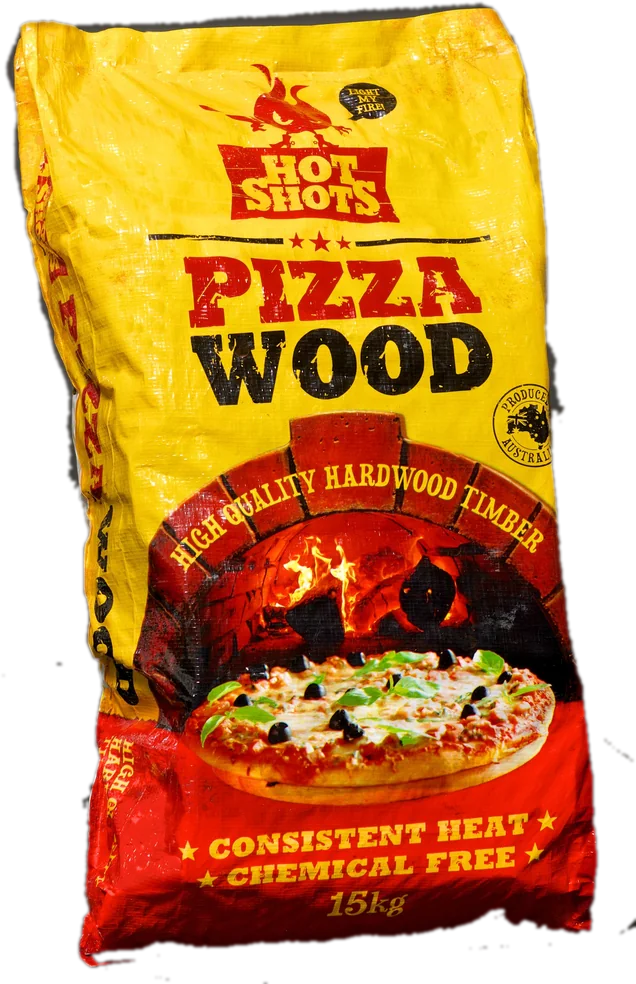 Hot Shots Pizza Wood 15kg bag
