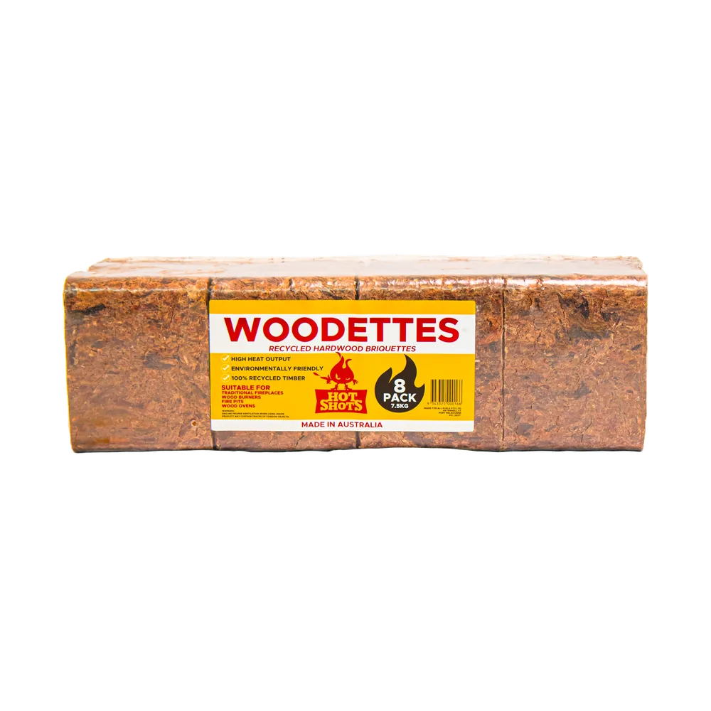 Hot Shots Woodettes 8 pack